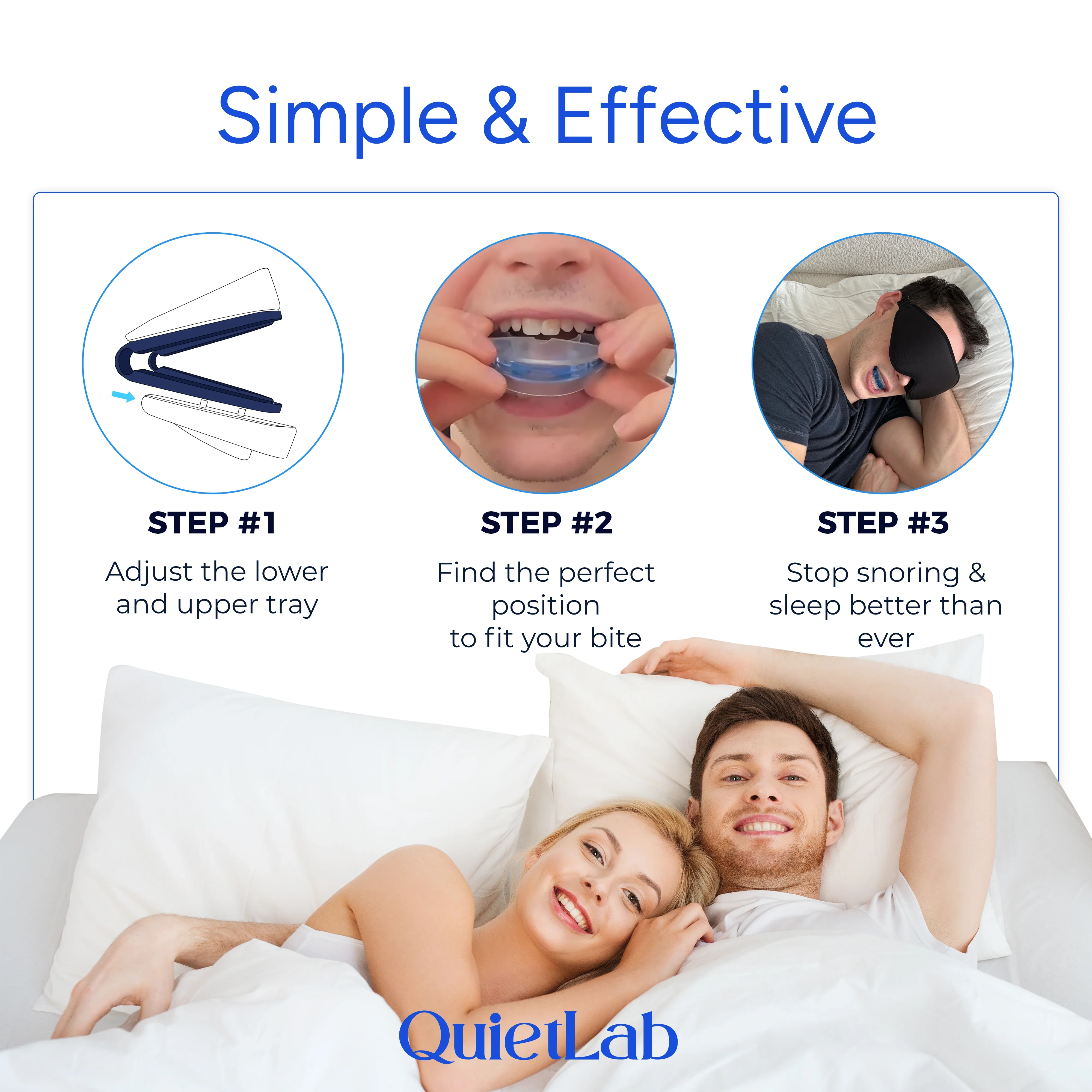 Premium QuietLab Plus Adjustable Anti-Snoring Mouthpiece - Image 7