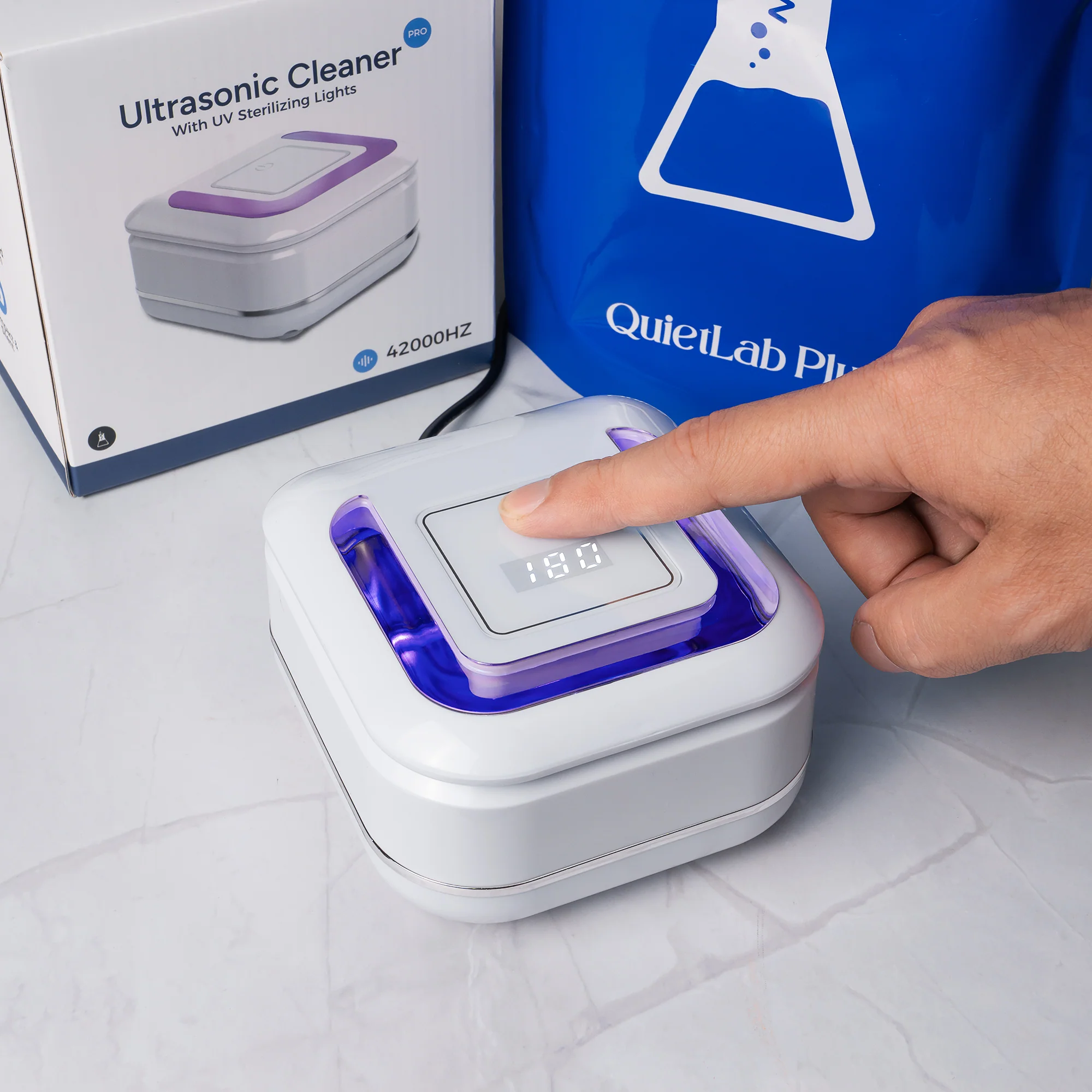 QuietLab® Automatic Ultrasonic UV Cleaner - Image 3